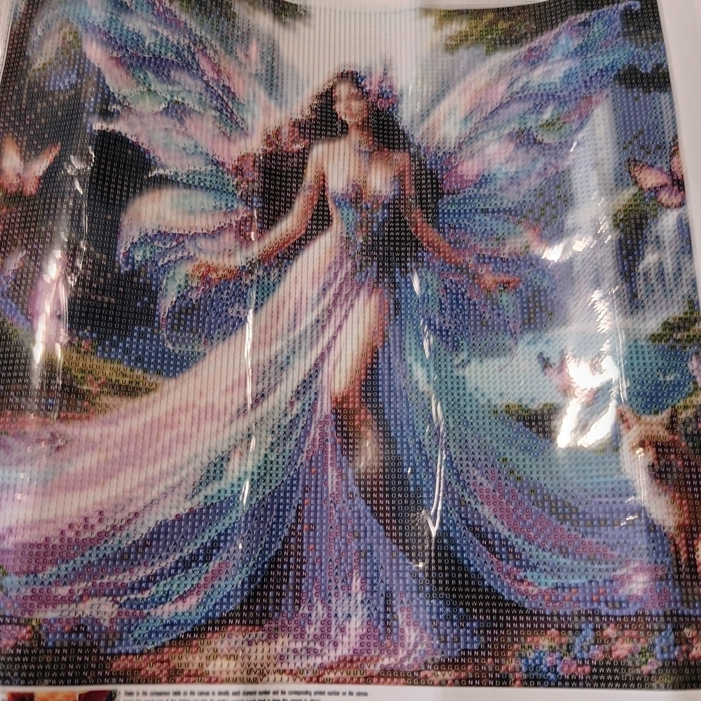 Colorful Fairy Diamond Painting Kit 40x40 - Picture 3 of 6